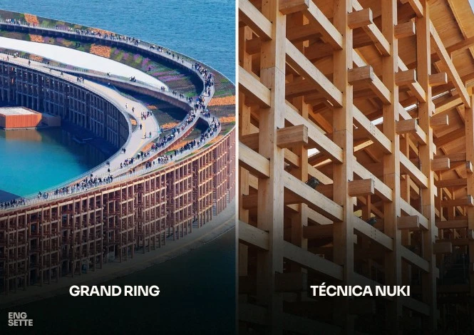 grand ring: a maior estrutura de madeira do mundo