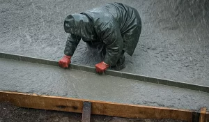 concretagem na chuva nbr 14931